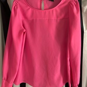 J Crew long-sleeved blouse